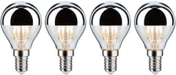 Paulmann LED-Leuchtmittel Tropfen Kopfspiegel | Silber