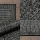 Ayyildiz Teppiche Outdoorteppich GIZA 1410 | Schwarz 3