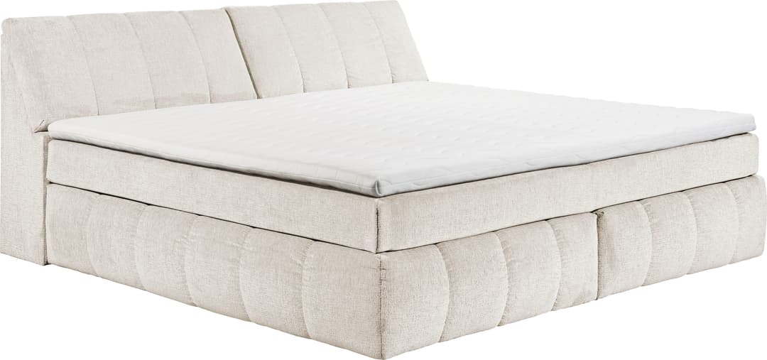 ED EXCITING DESIGN Boxspringbett Elkford | Beige