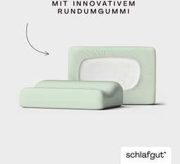 Schlafgut Pure Kissenbezug | Grün