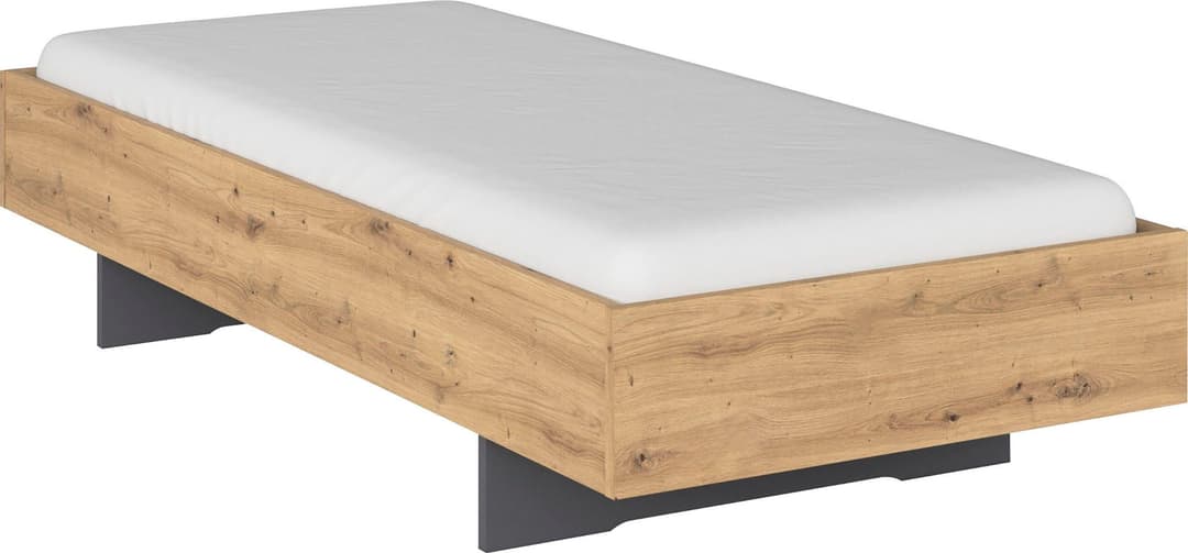 rauch Futonbett Phoenix, ohne Kopfteil | Holztöne