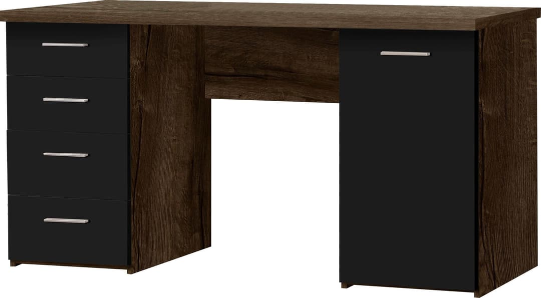 FORTE Schreibtisch Netta | Holztöne