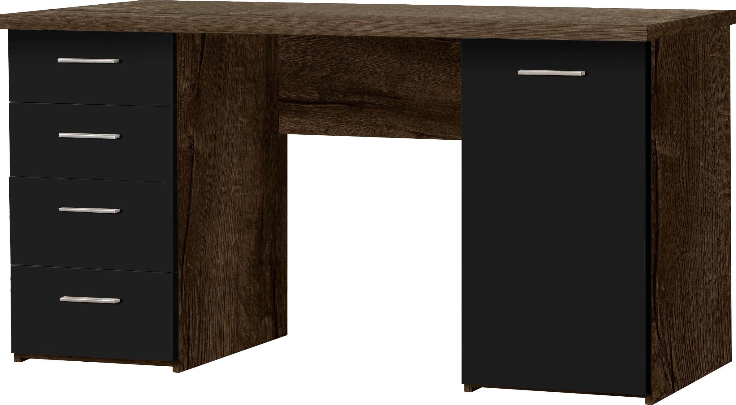 FORTE Schreibtisch Netta | Holztöne