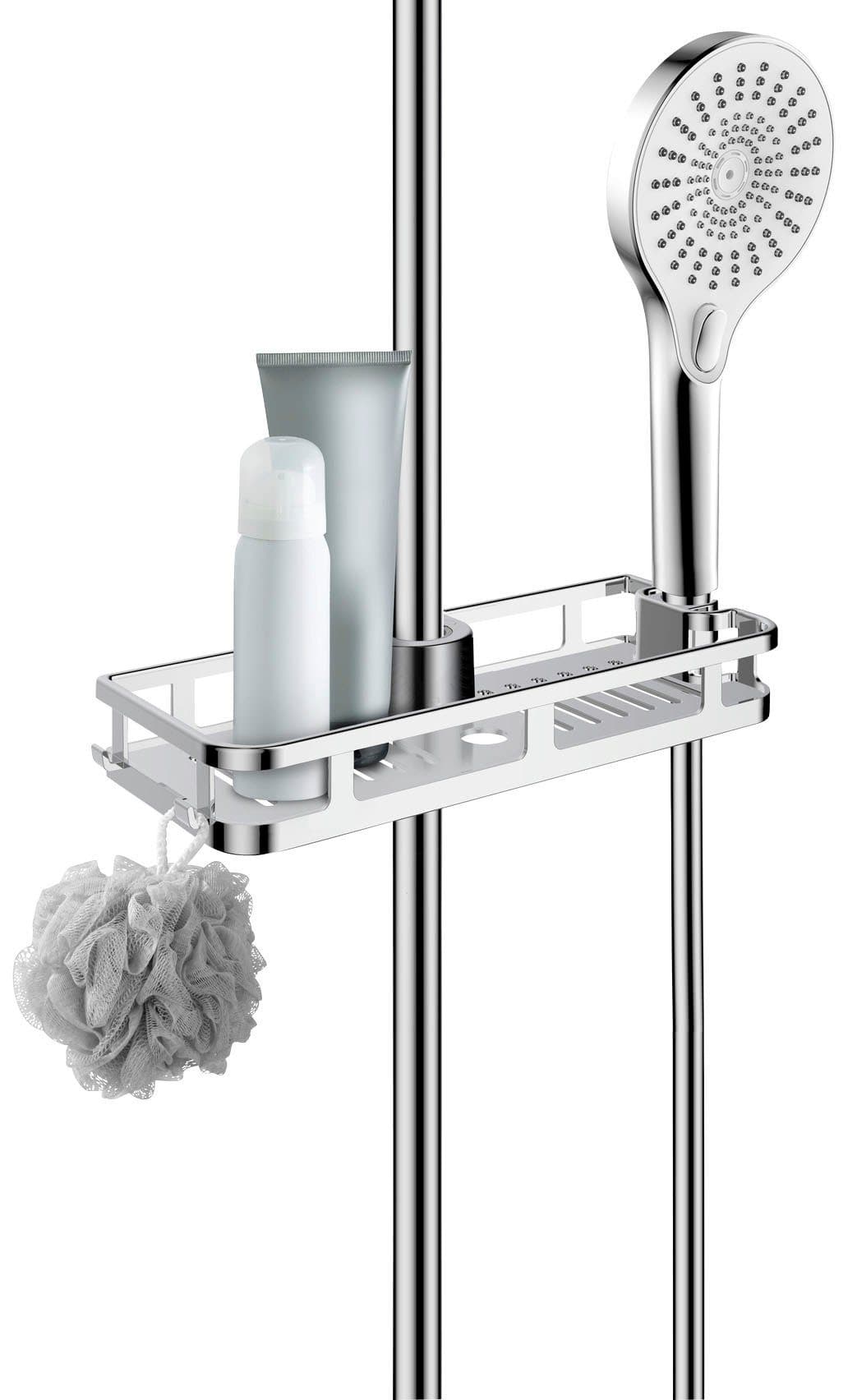 WENKO Duschablage Libertà | Silber