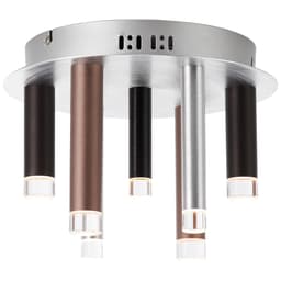 Brilliant Deckenleuchte Cembalo | Braun