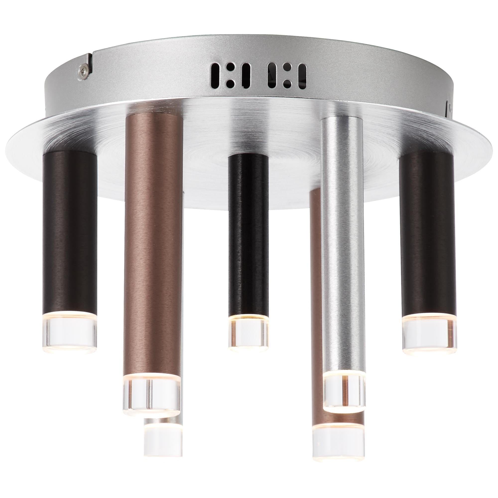 Brilliant Deckenleuchte Cembalo | Braun