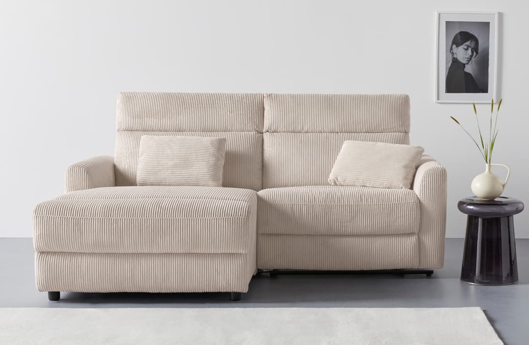 OTTO home Ecksofa JENNA | Beige