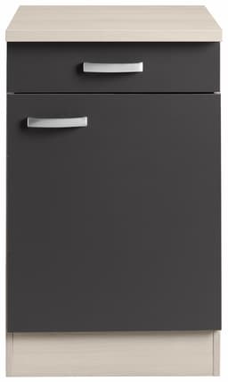 OPTIFIT Unterschrank Faro | Schwarz