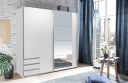 Wimex Schwebetürenschrank Emden | Weiß