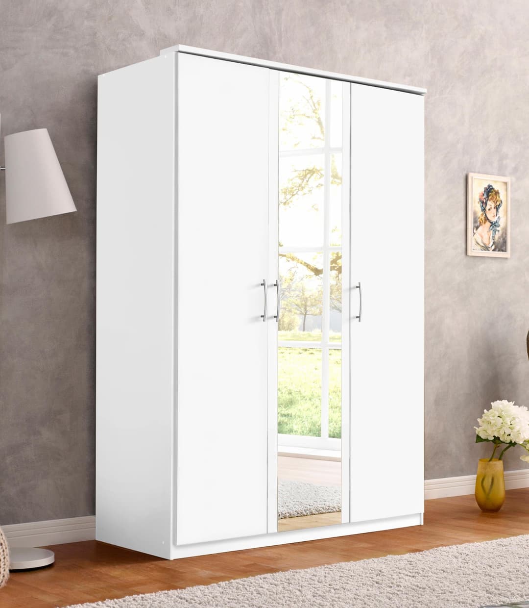 priess Kleiderschrank Husum | Weiß