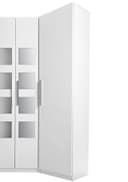 priess Kleiderschrank Saragossa | Weiß 2