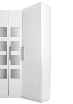 priess Kleiderschrank Saragossa | Weiß