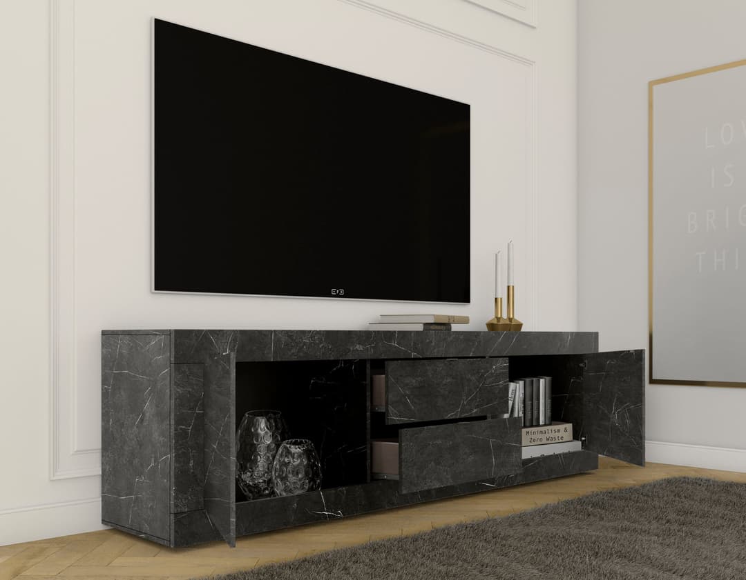 Home affaire Lowboard Basic | Schwarz
