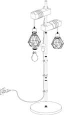 EGLO TOWNSHEND 5 Stehlampe | Schwarz 5