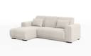 Home affaire Ecksofa BORNHOLM L-Form | Beige 4