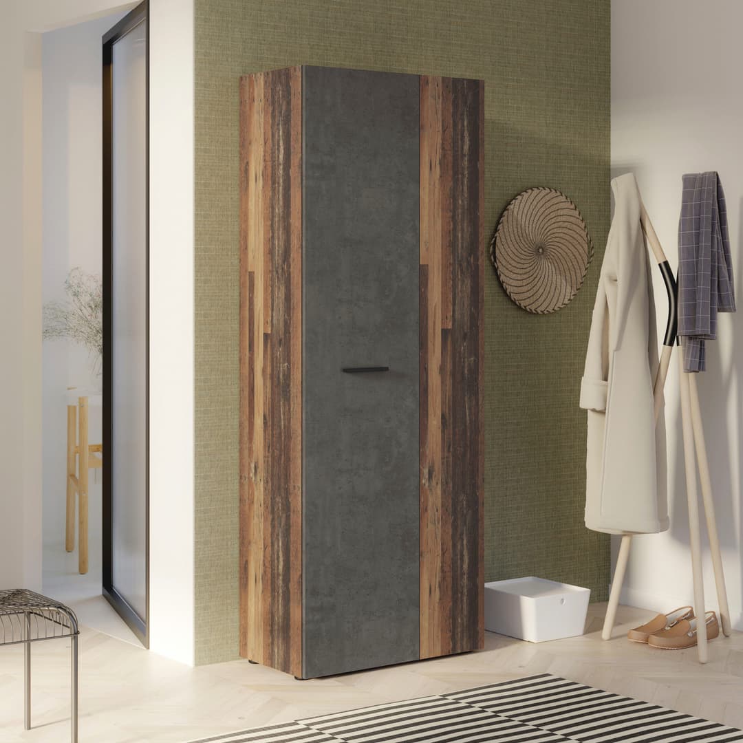 FORTE Mehrzweckschrank NET306 | Braun