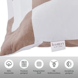 homsy by Ana Johnson Bettwäsche Chessley | Beige