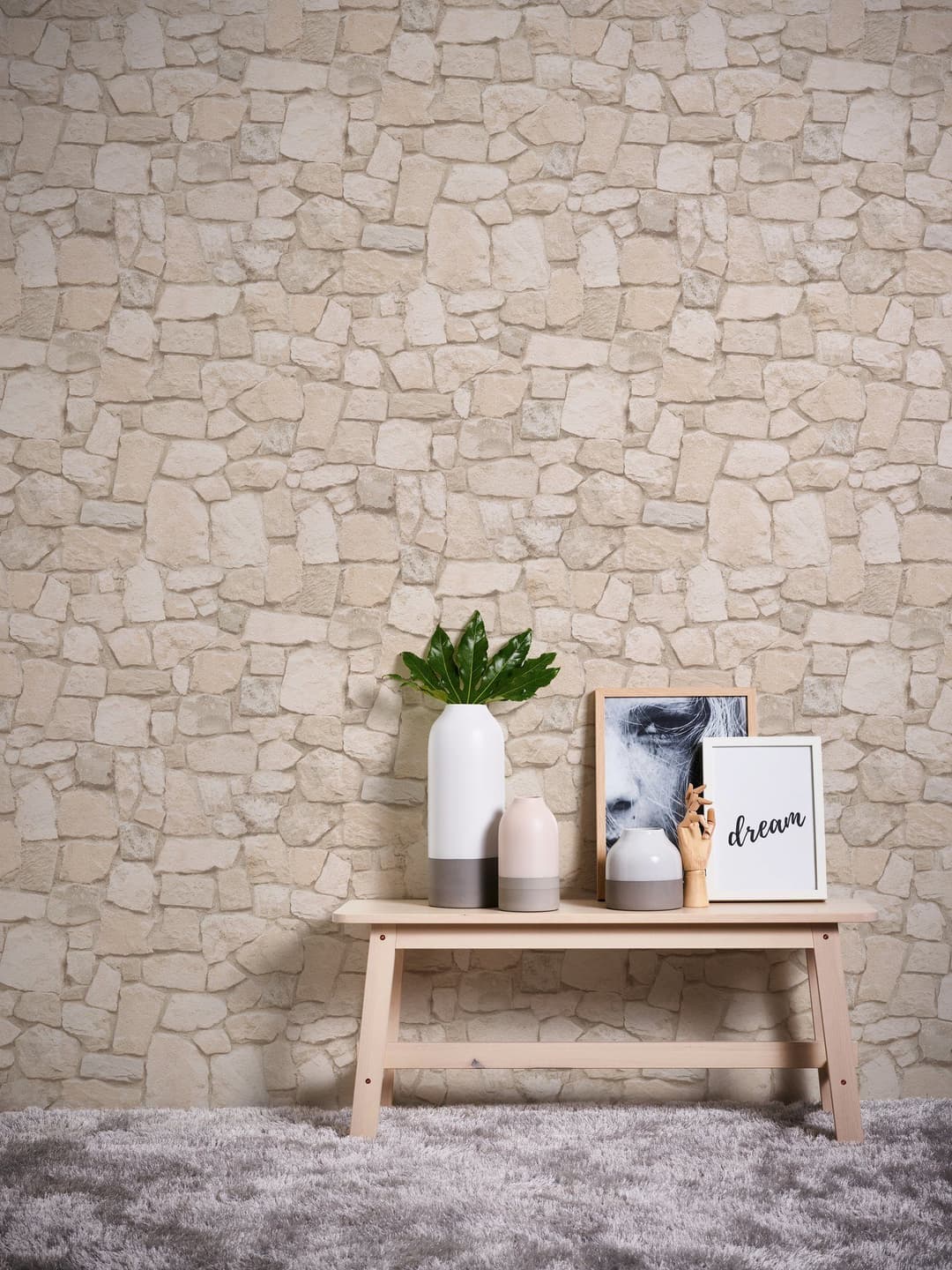 A.S. Création Il Decoro Tapete | Beige