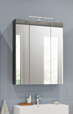 welltime Spiegelschrank SIENA | Grau
