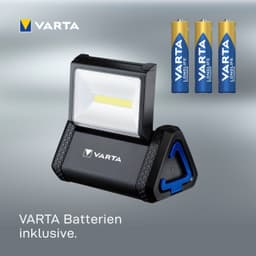 VARTA WORK FLEX AREA LIGHT | Schwarz
