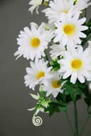 Kunstblume Margeritenzweig | Weiß 2