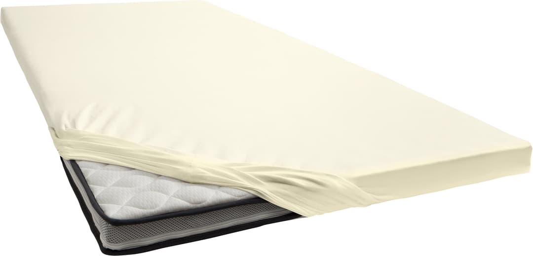 Estella Spannbettlaken Jersey Topper | Beige