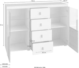 OTTO home Sideboard Roger | Holztöne