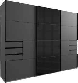 Wimex Schwebetürenschrank Saigon | Schwarz
