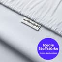 Wolkenfeld Kissenbezug Mikrofaser | Weiß 3