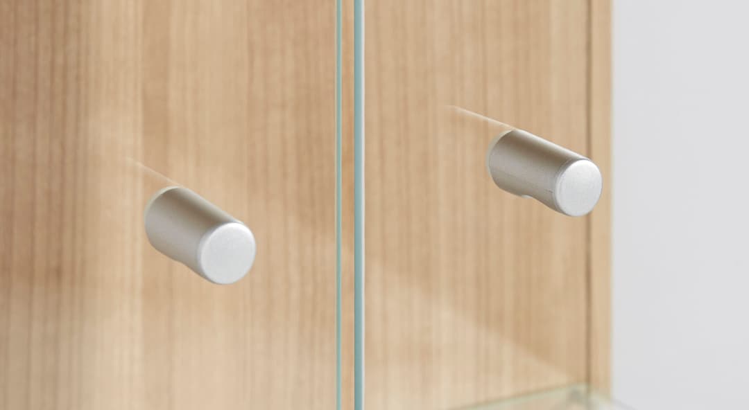 fif möbel Vitrine OPTIMA | Braun