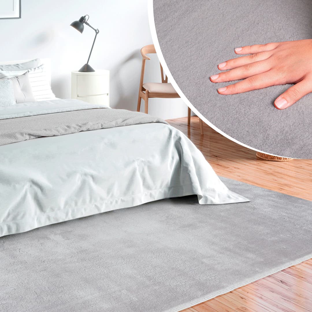merinos Teppich Loft 37 | Grau