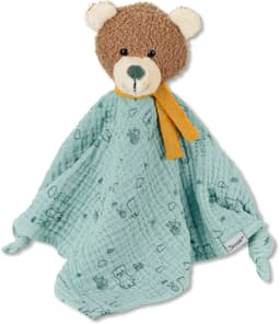 Sterntaler® Schmusetuch Musselin Ben, M | Blau