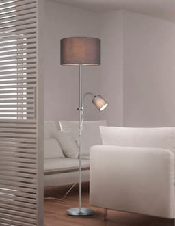 Reality Leuchten Stehlampe OWEN | Grau