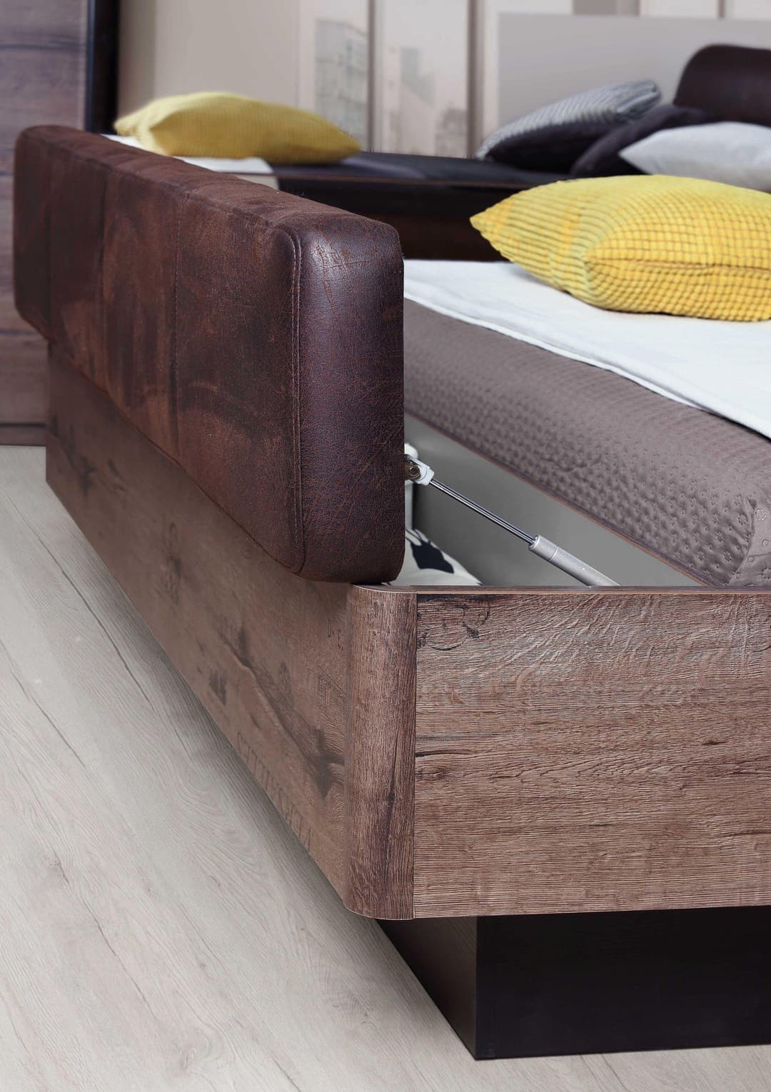 FORTE Bett Jacky | Braun