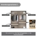 rauch Koluna Drehtürenschrank | Weiß 3