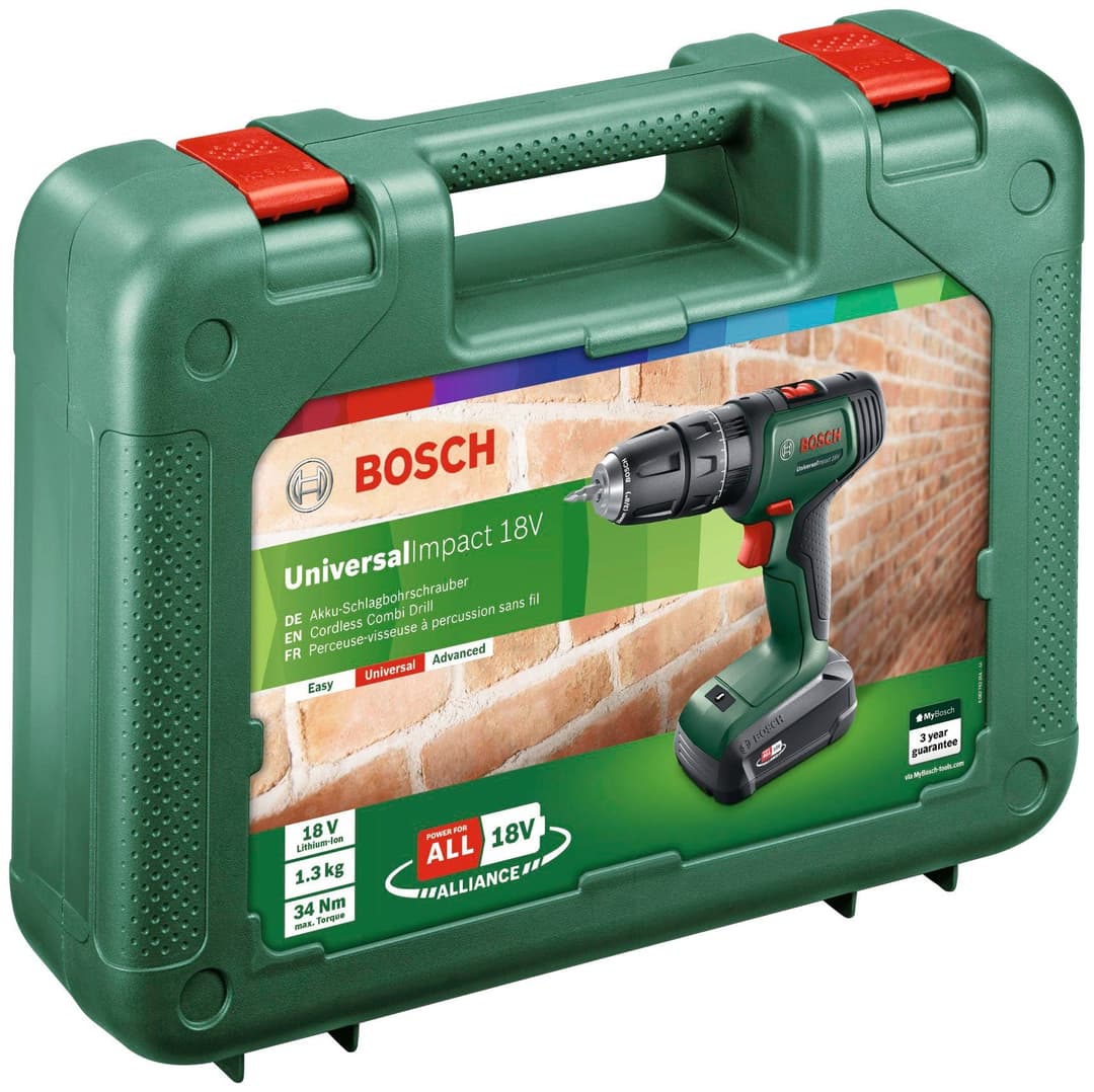Bosch Home & Garden Akku-Schlagbohrschrauber UniversalImpact 18V