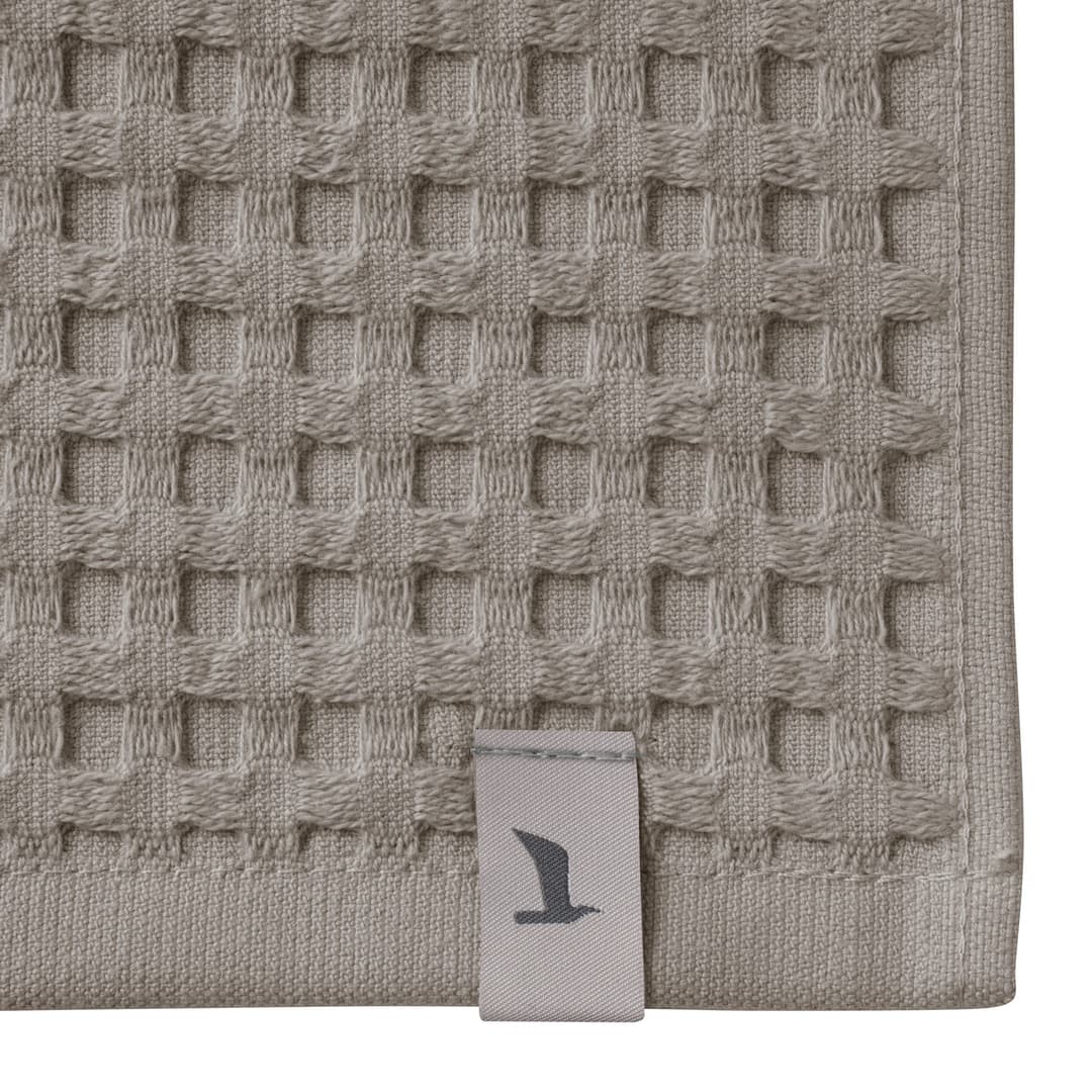 Möve Gästehandtuch Waffelpiqué | Beige