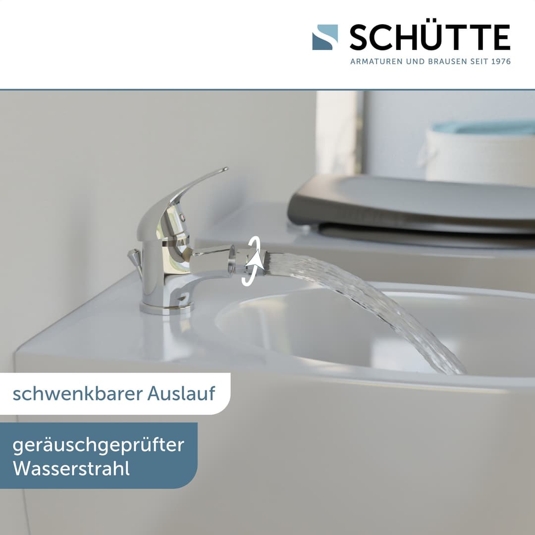 Schütte Bidetarmatur Athos | Silber