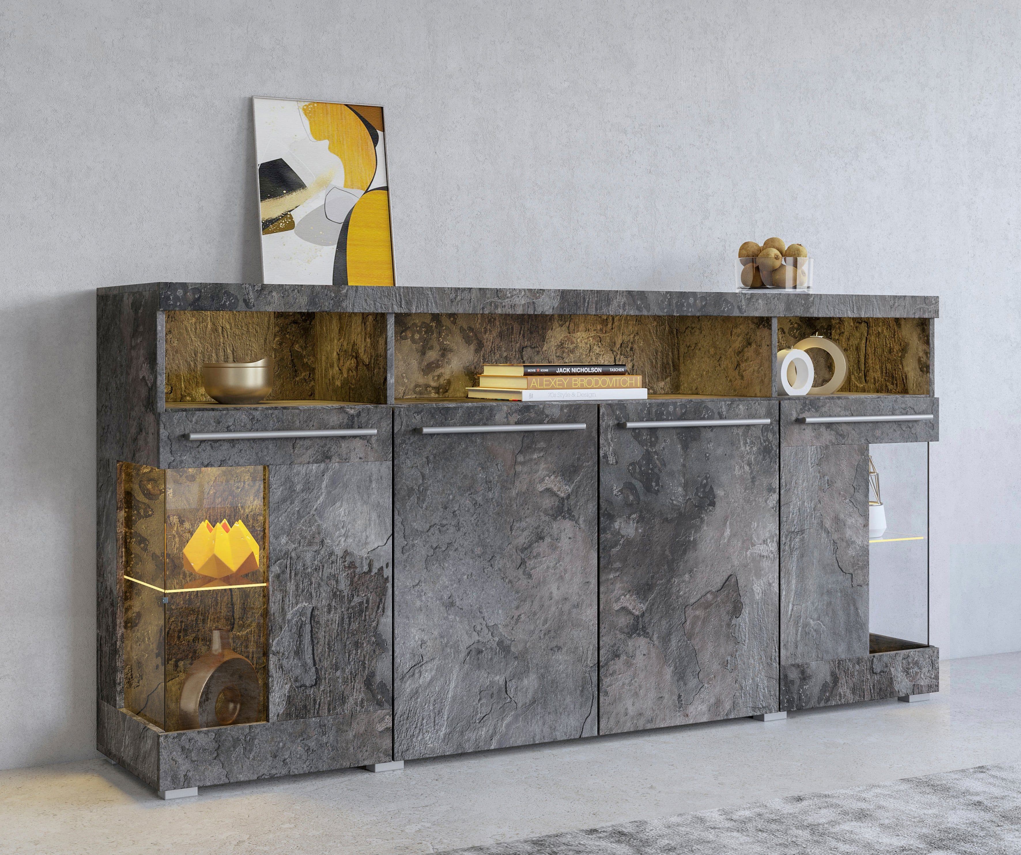 OTTO home Sideboard India | Grau