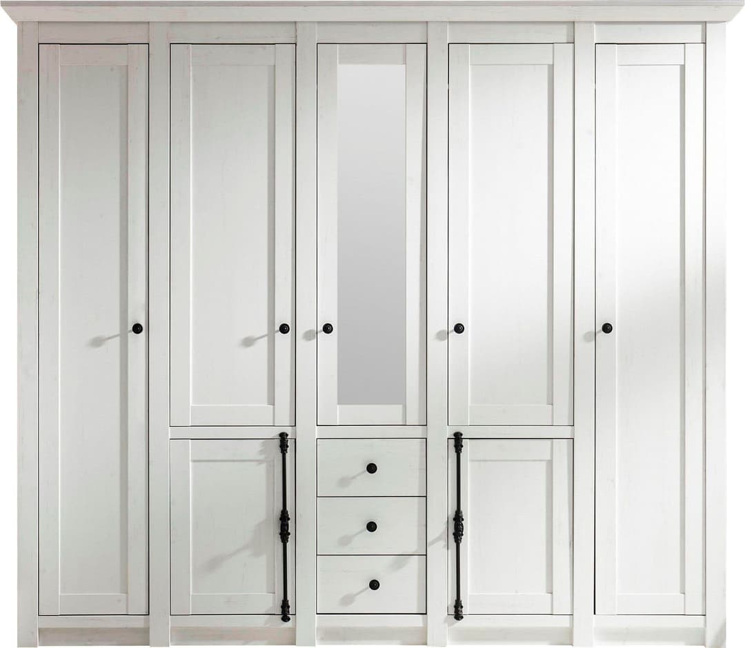Home affaire Kleiderschrank California | Weiß