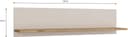 FORTE Wandboard Oak Squere | Holztöne 4