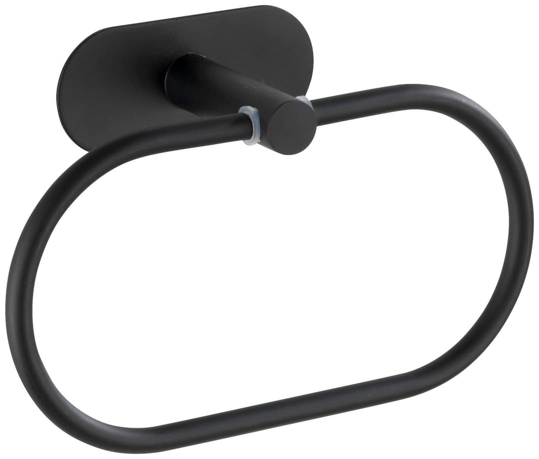 WENKO Handtuchring Orea | Schwarz