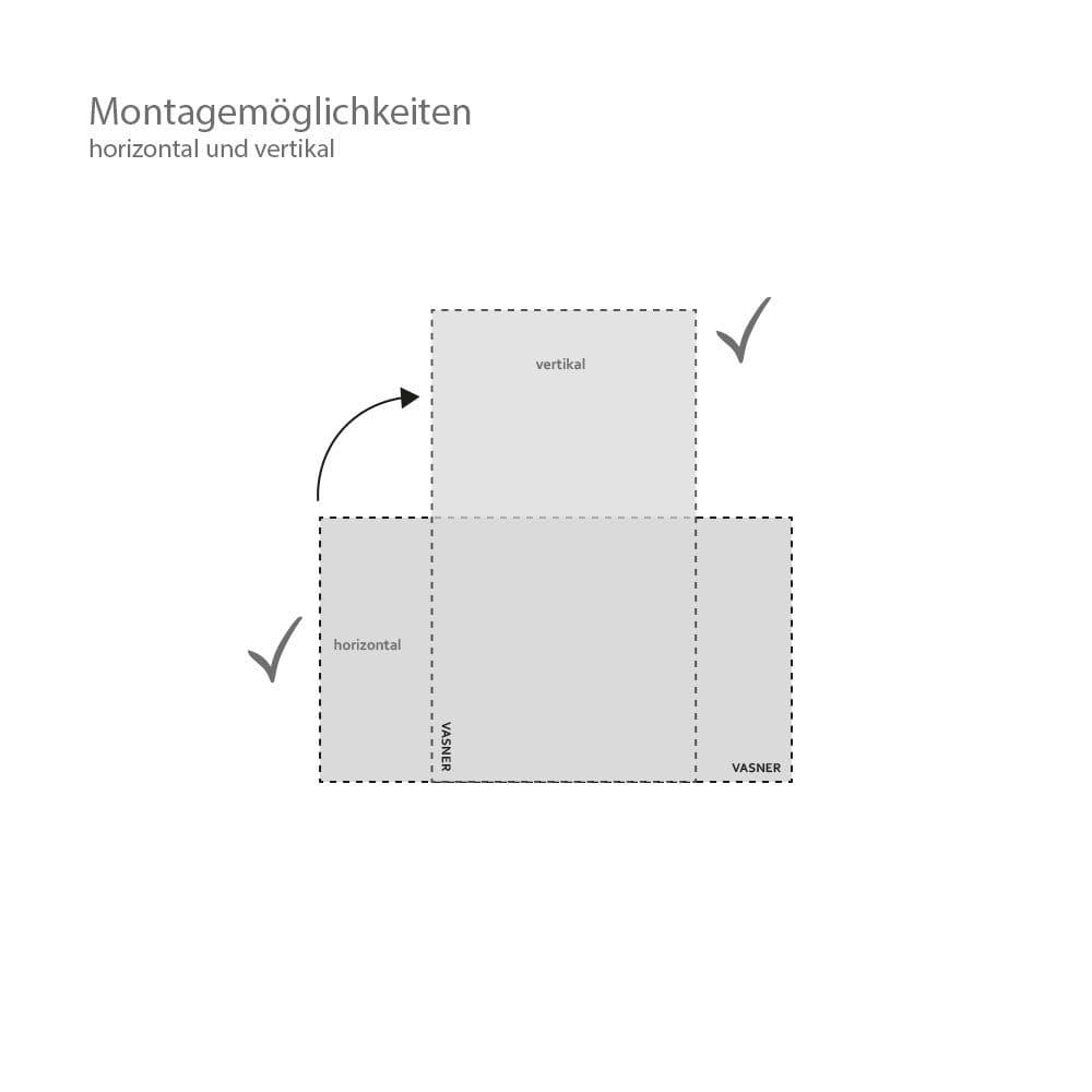 Vasner Citara M RX Infrarotheizung | Weiß