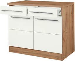 KOCHSTATION Unterschrank KS-Wien | Holztöne