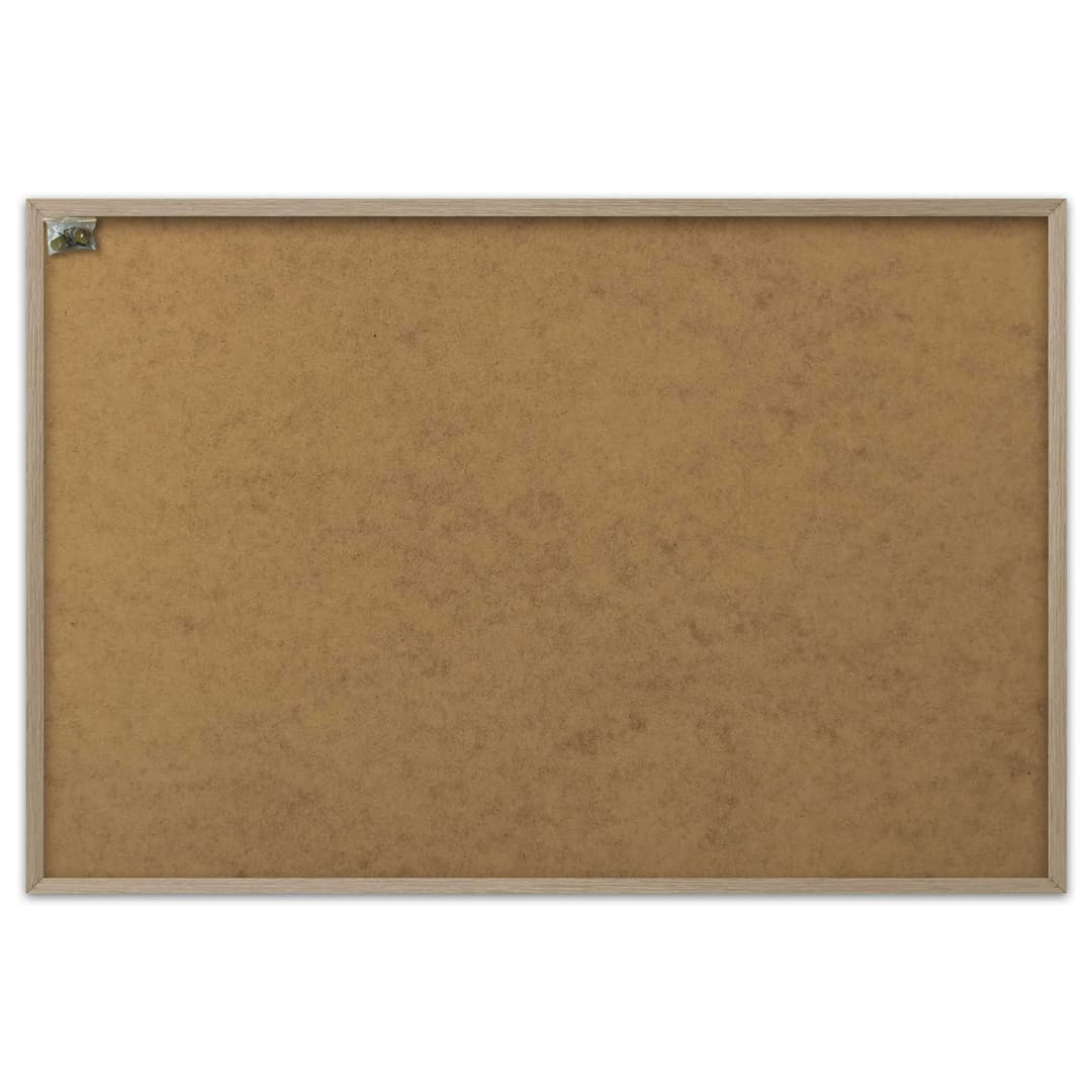 Reinders! Wandbild Highlander in Blumen | Braun