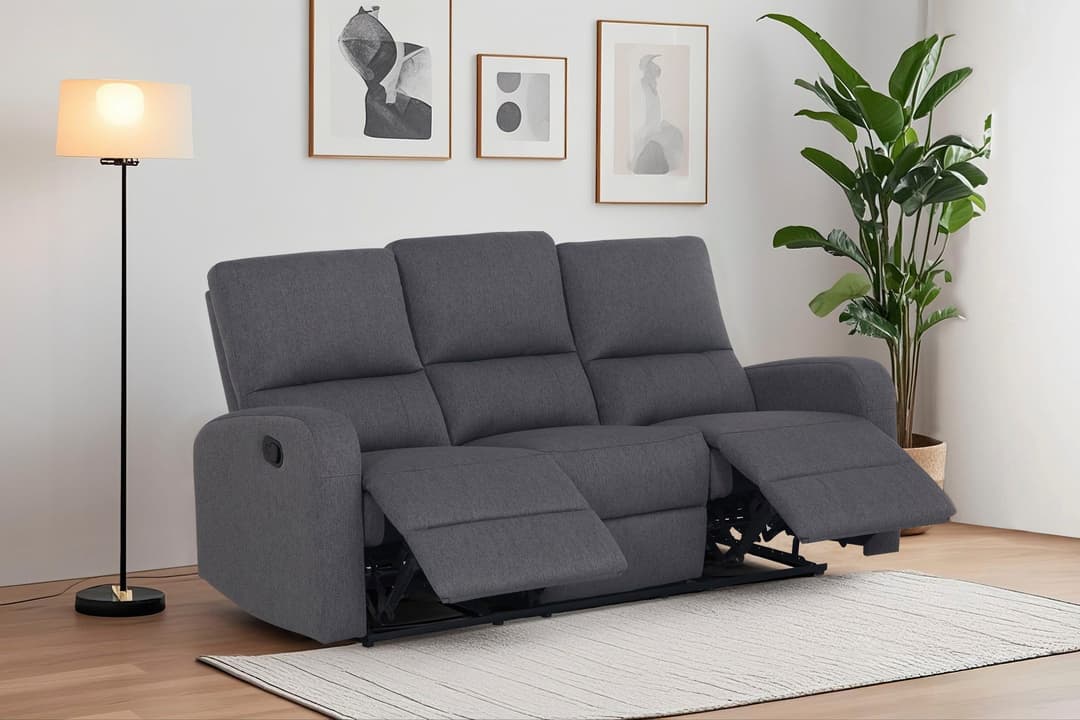 Home affaire 3-Sitzer TOURNAY | Grau