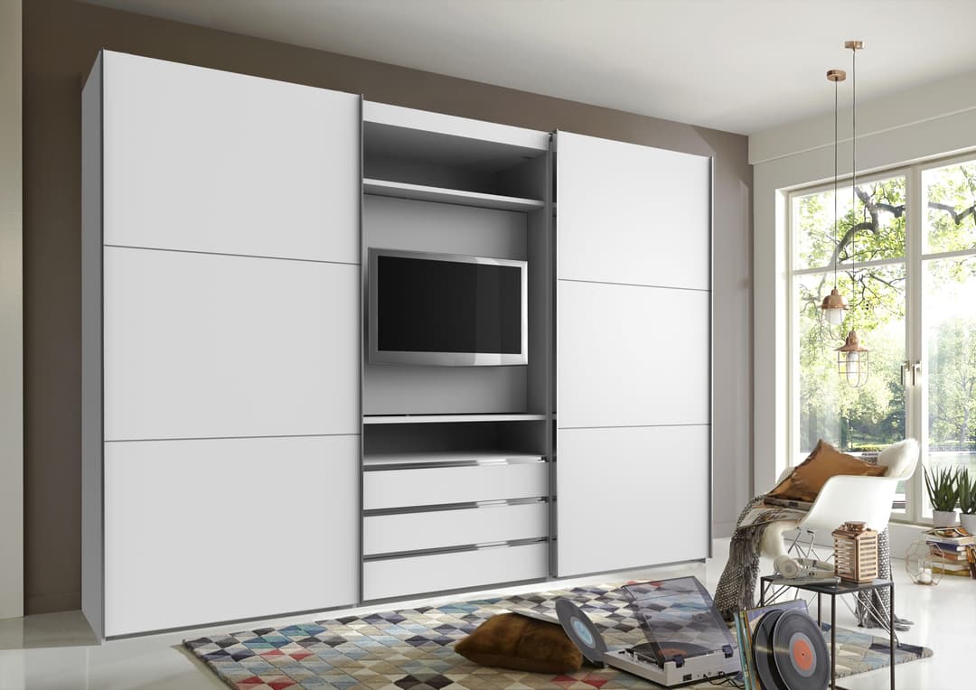 Wimex Schwebetürenschrank Magic | Weiß