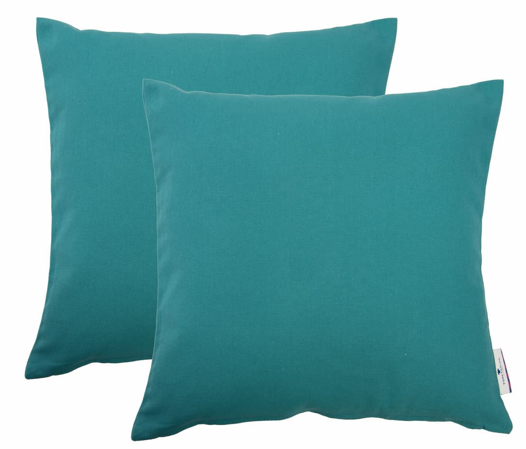 TOM TAILOR HOME Dekokissen Dove | Türkis