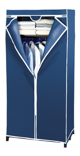WENKO Stoffschrank Modell Air | Blau