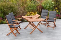 MERXX Garten-Essgruppe Comodoro | Holztöne